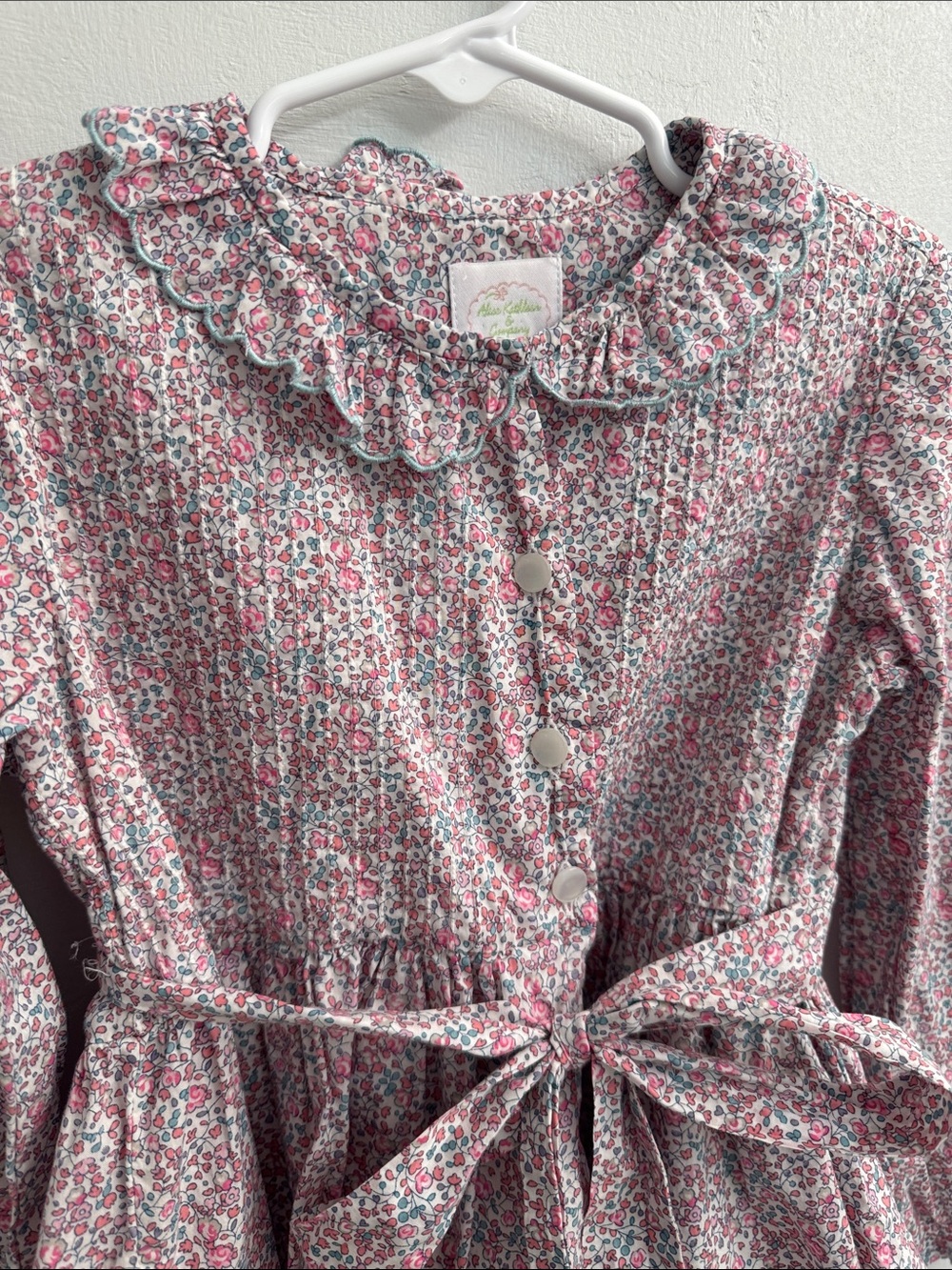 Alice Kathleen Floral Long-Sleeve Dress - Picture 2 of 4